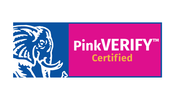 PinkVerify Zertifizierung 570x325